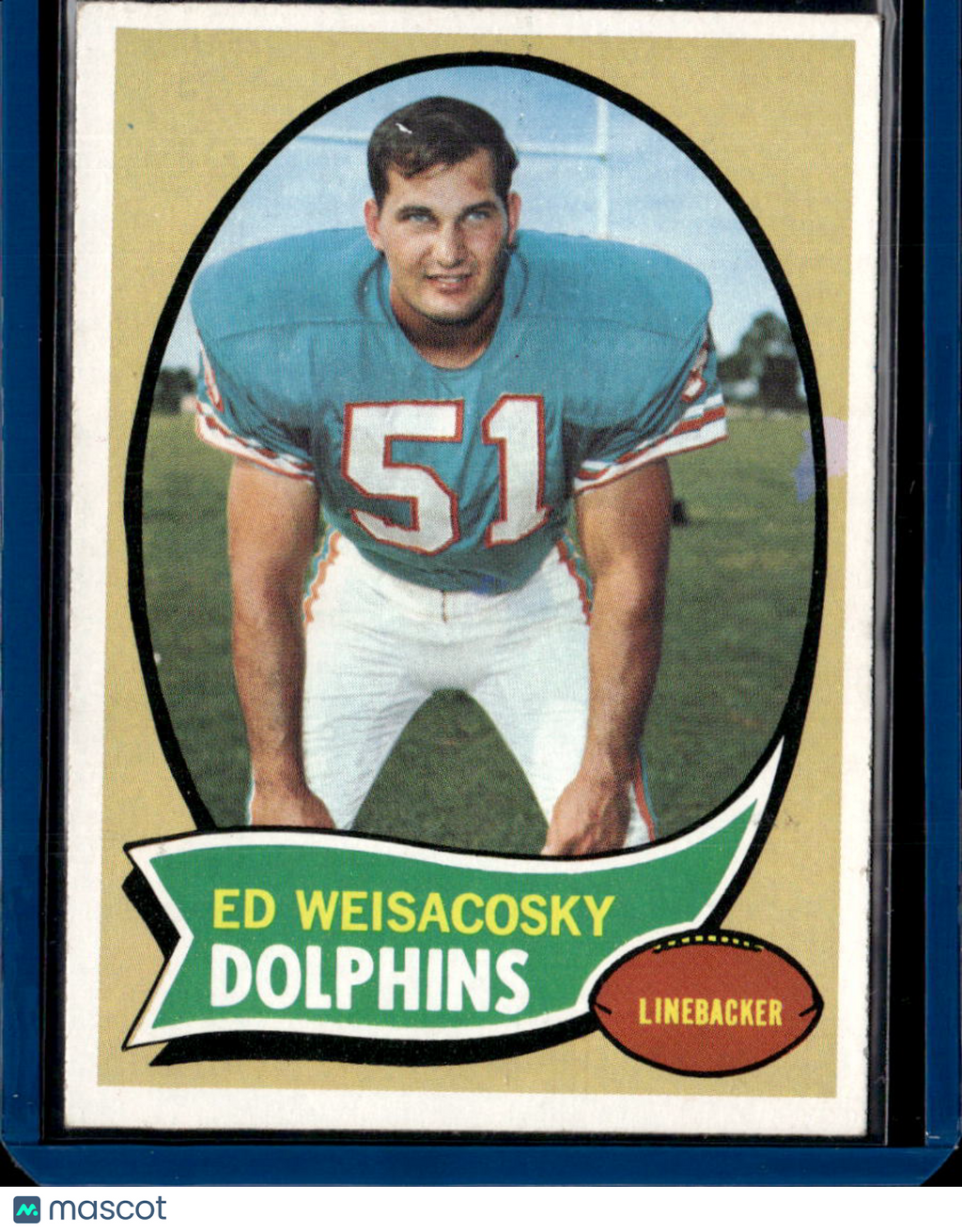 1970 Topps Ed Weisacosky #262