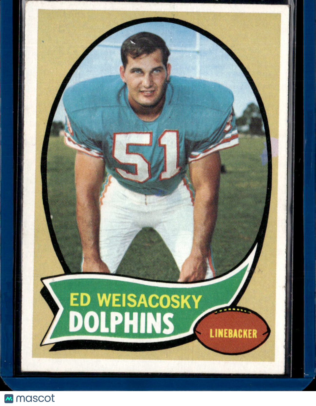 1970 Topps Ed Weisacosky #262