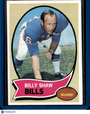 1970 Topps Billy Shaw #229