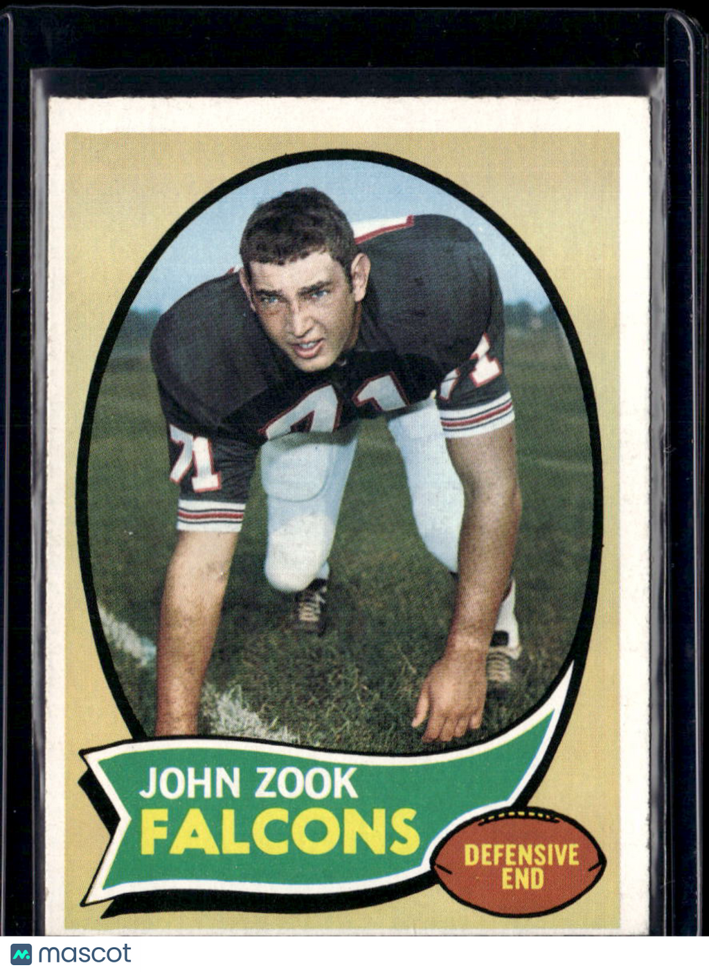 1970 Topps John Zook #209