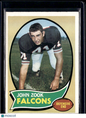 1970 Topps John Zook #209