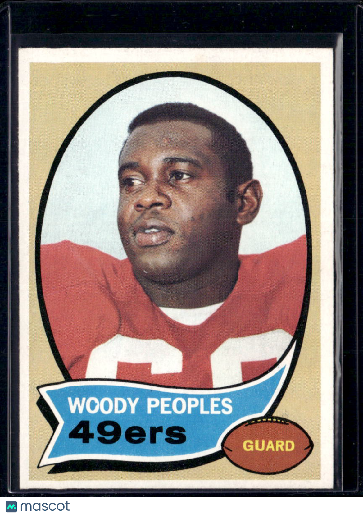 1970 Topps Woody Peoples #207