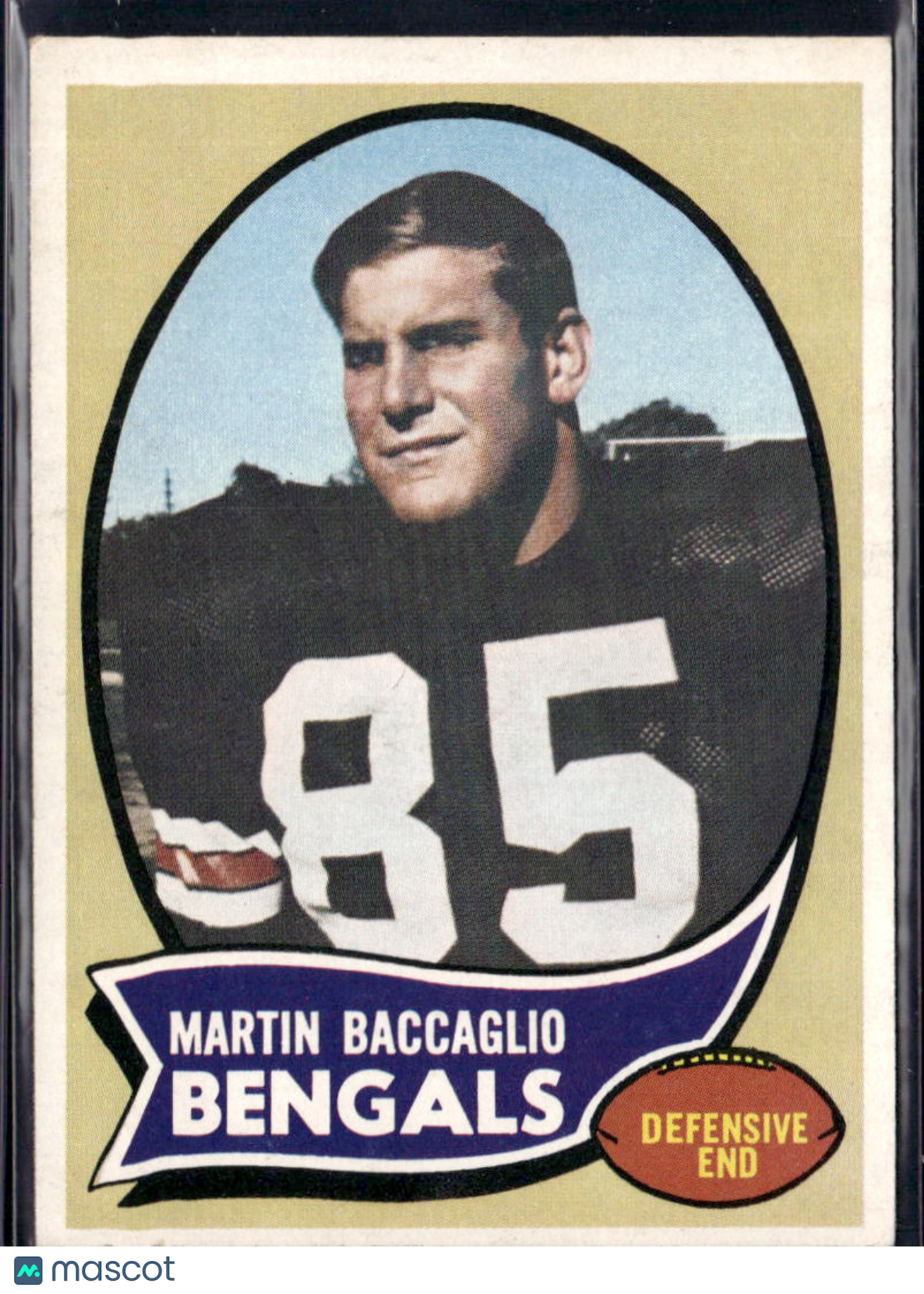 1970 Topps Martin Baccaglio #187