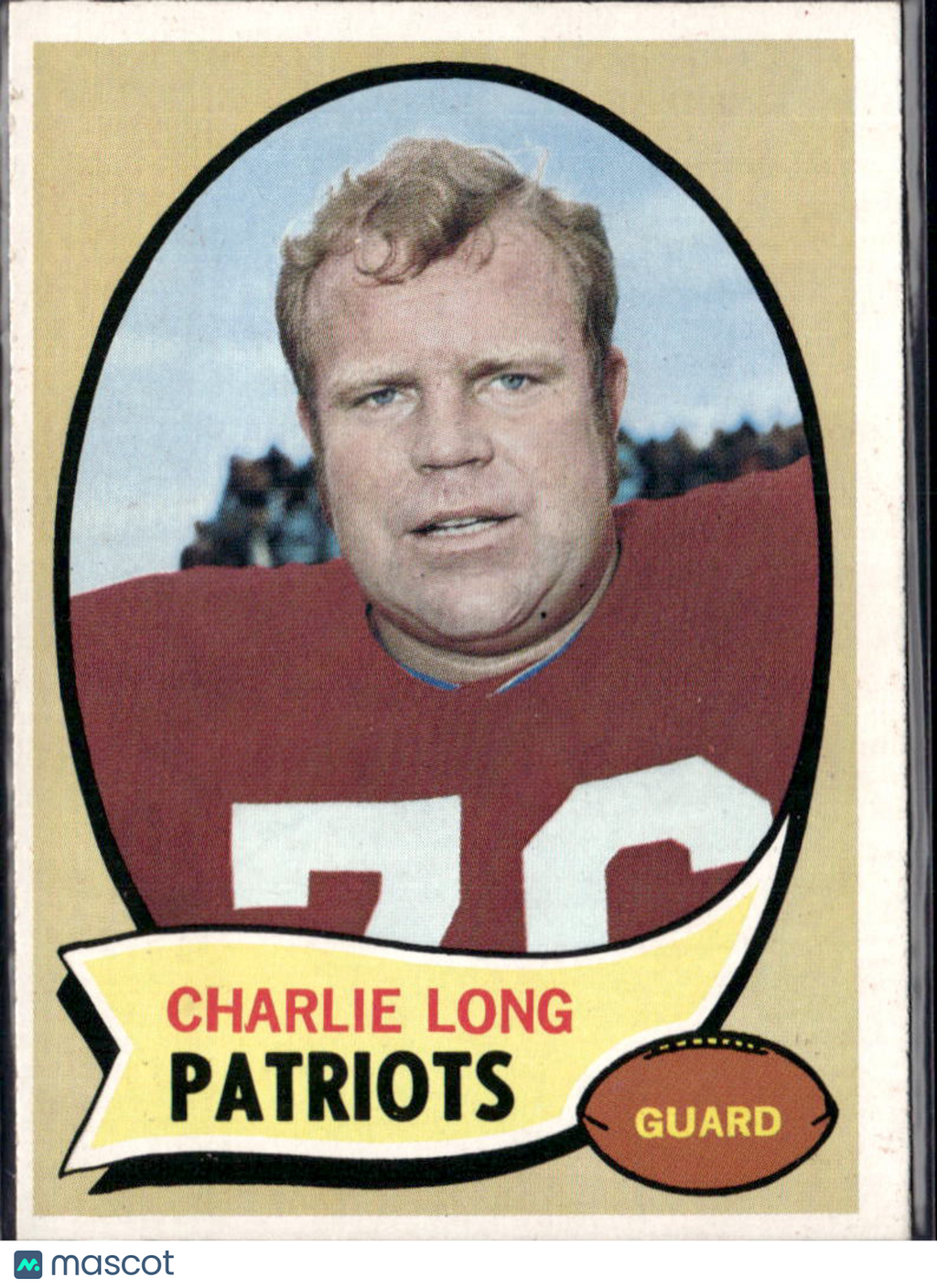 1970 Topps Charlie Long #188