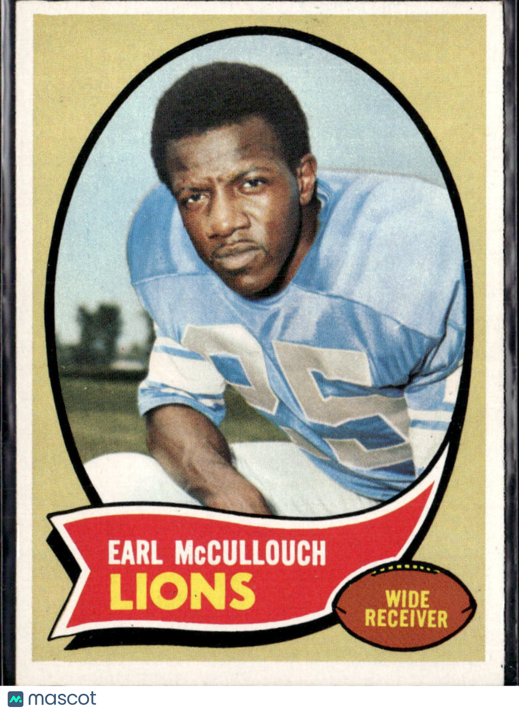1970 Topps Earl McCullouch #195