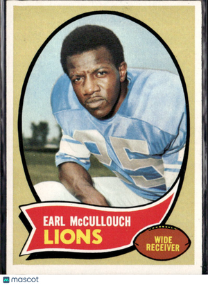 1970 Topps Earl McCullouch #195