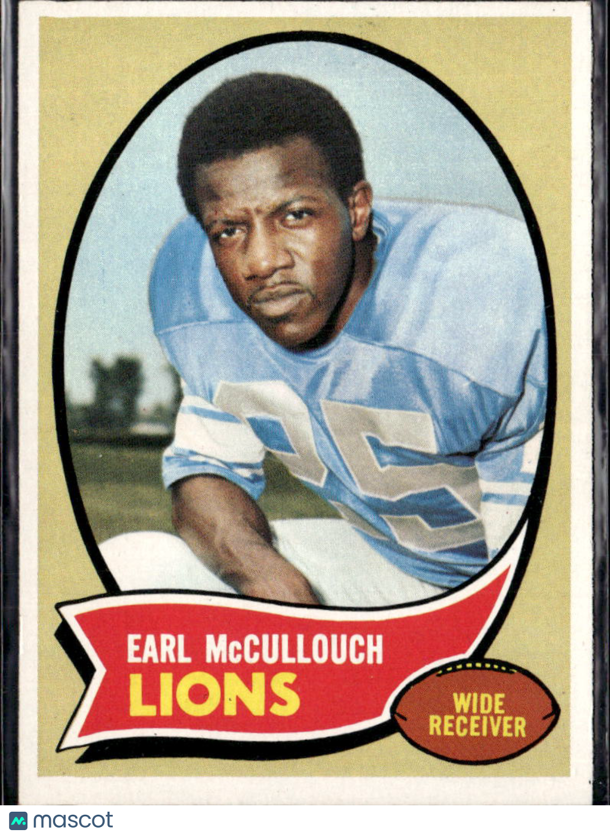 1970 Topps Earl McCullouch #195