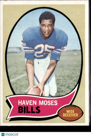 1970 Topps Haven Moses #165