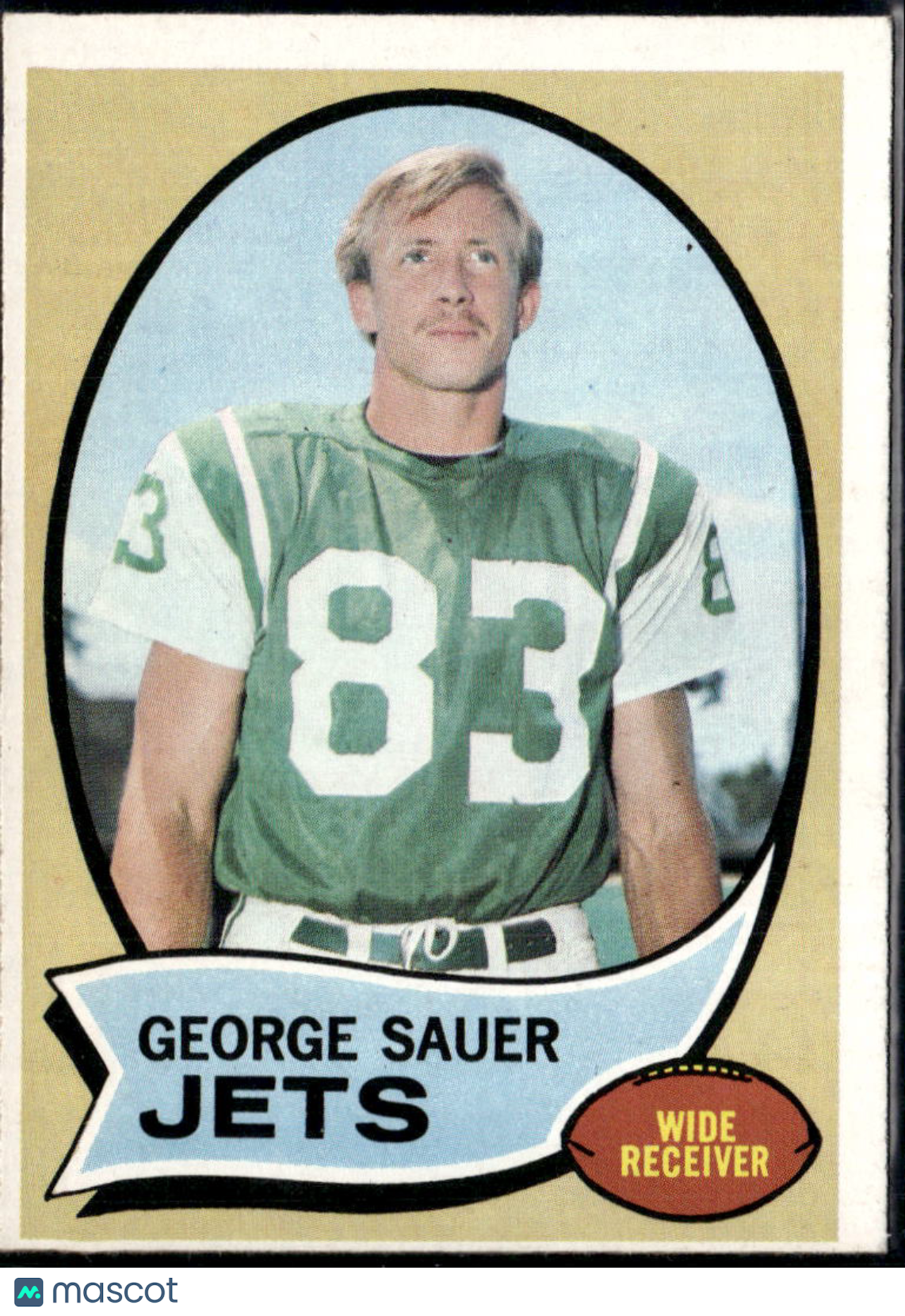1970 Topps George Sauer #176
