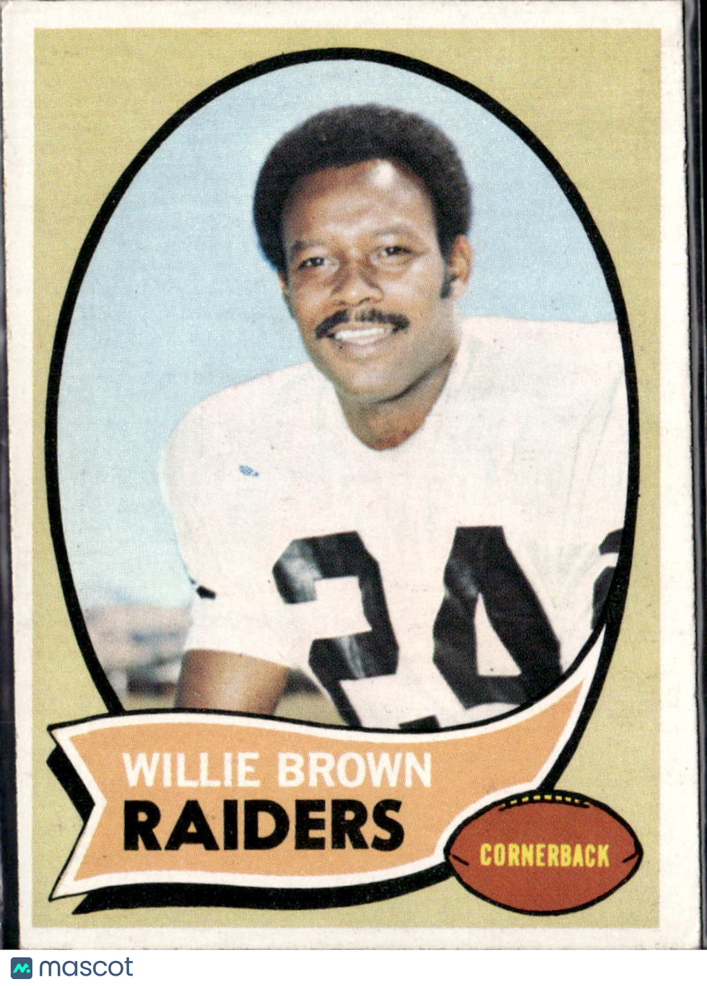 1970 Topps Willie Brown #144