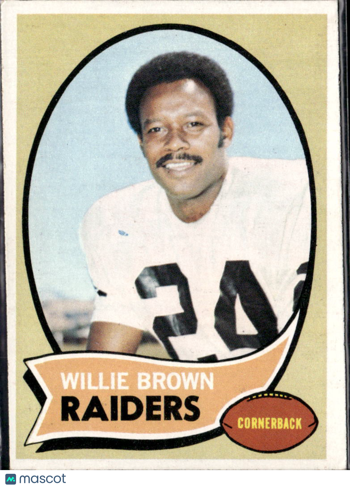 1970 Topps Willie Brown #144