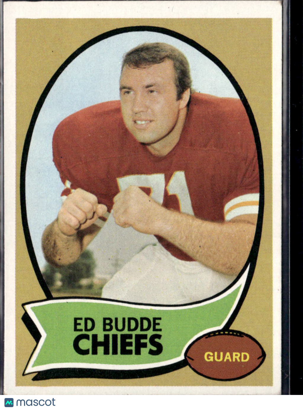 1970 Topps Ed Budde #77