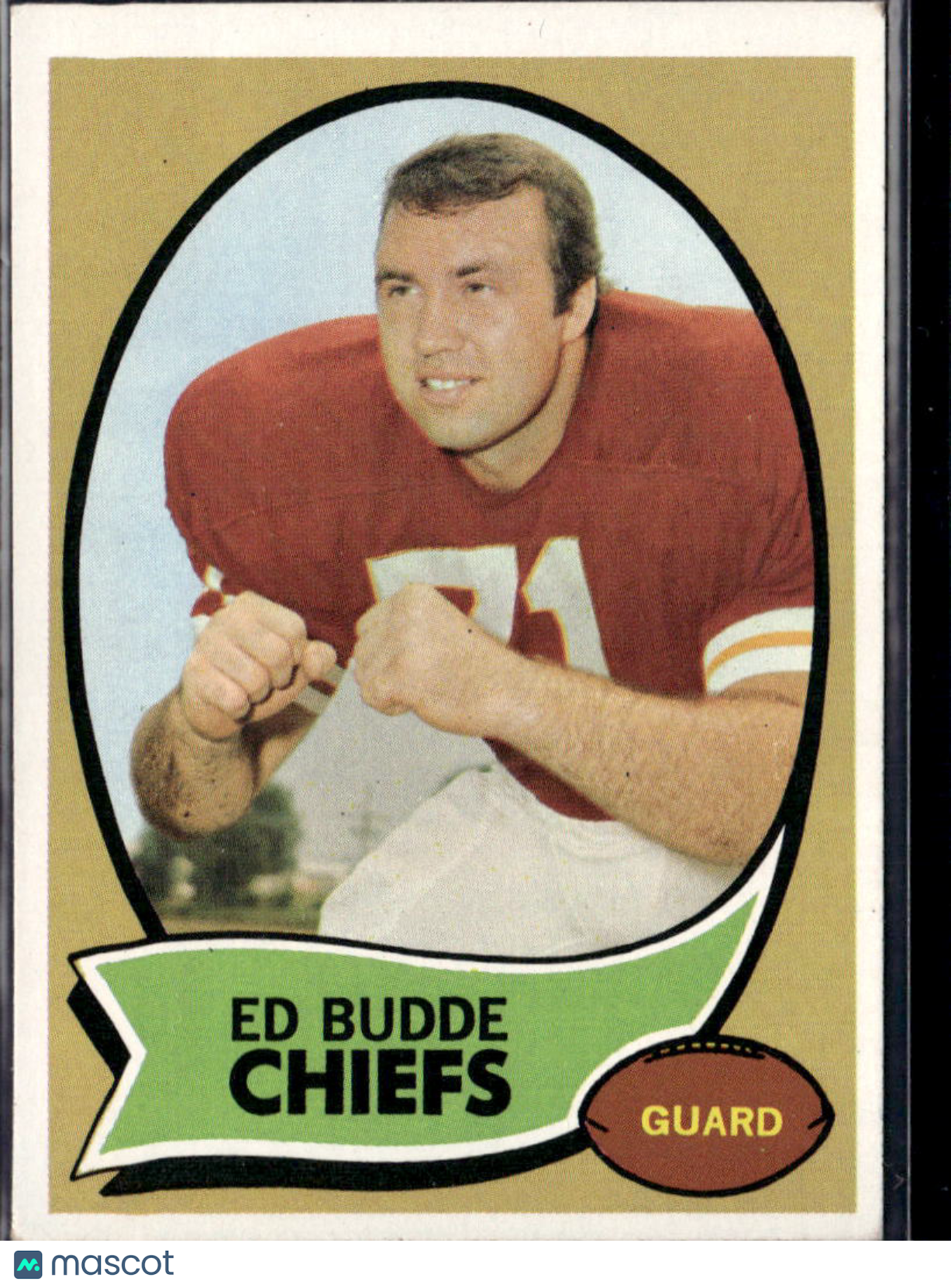1970 Topps Ed Budde #77