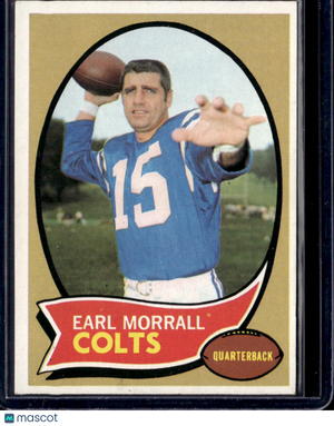 1970 Topps Earl Morrall #88