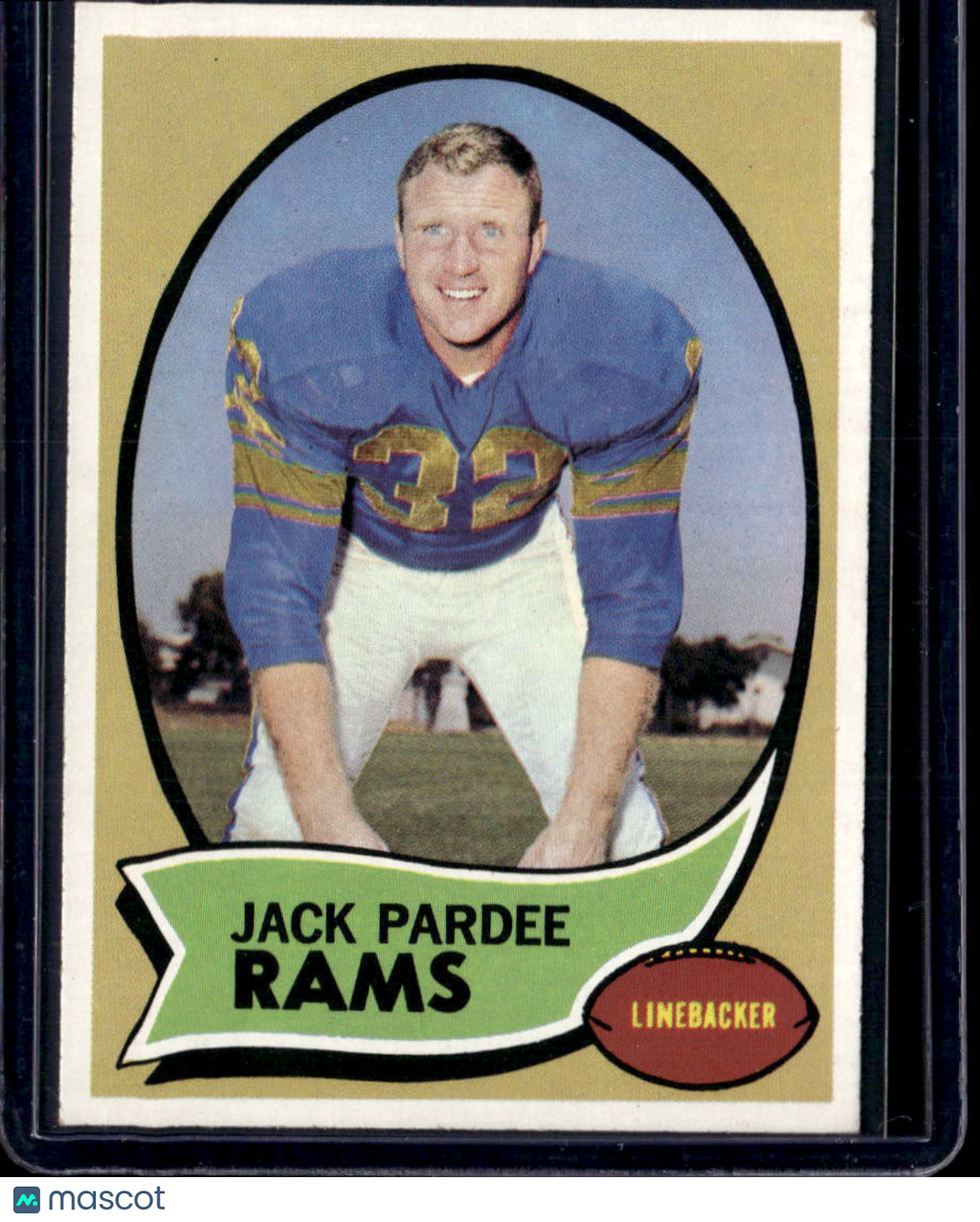 1970 Topps Jack Pardee #68