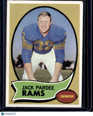 1970 Topps Jack Pardee #68