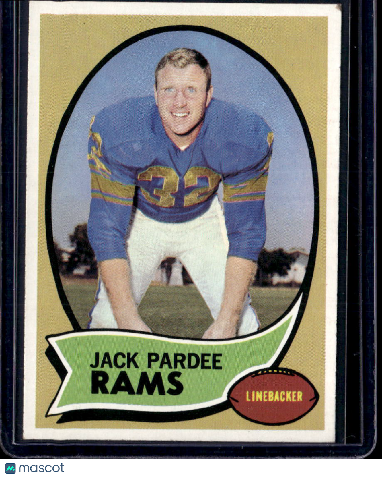 1970 Topps Jack Pardee #68
