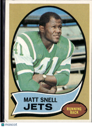 1970 Topps Matt Snell #35