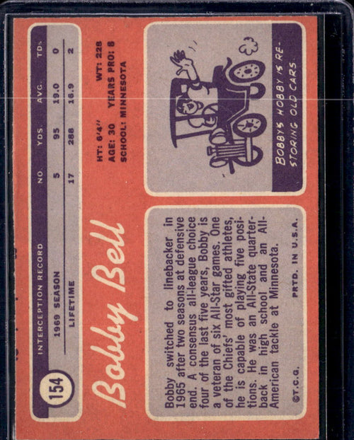 1970 Topps Bobby Bell #154