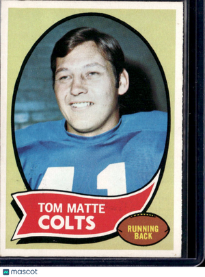 1970 Topps Tom Matte #142