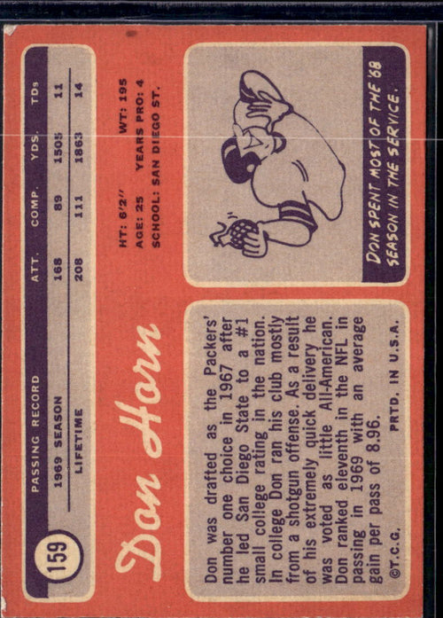 1970 Topps Don Horn #159