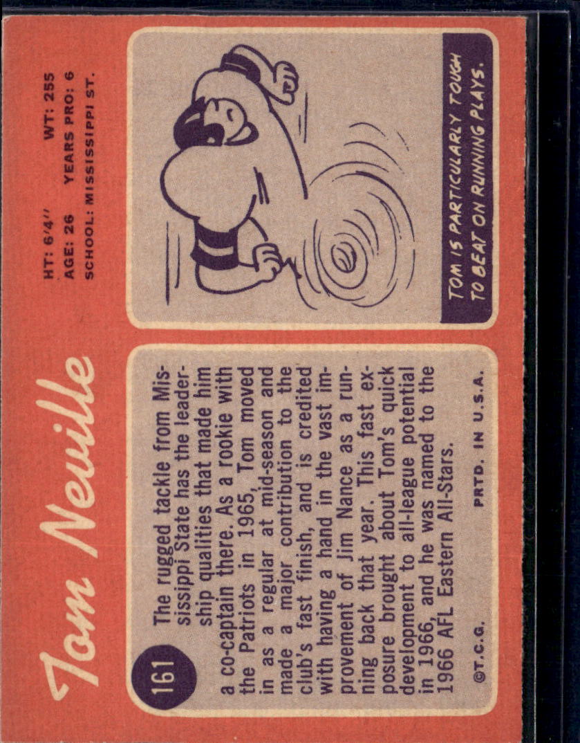 1970 Topps Tom Neville #161