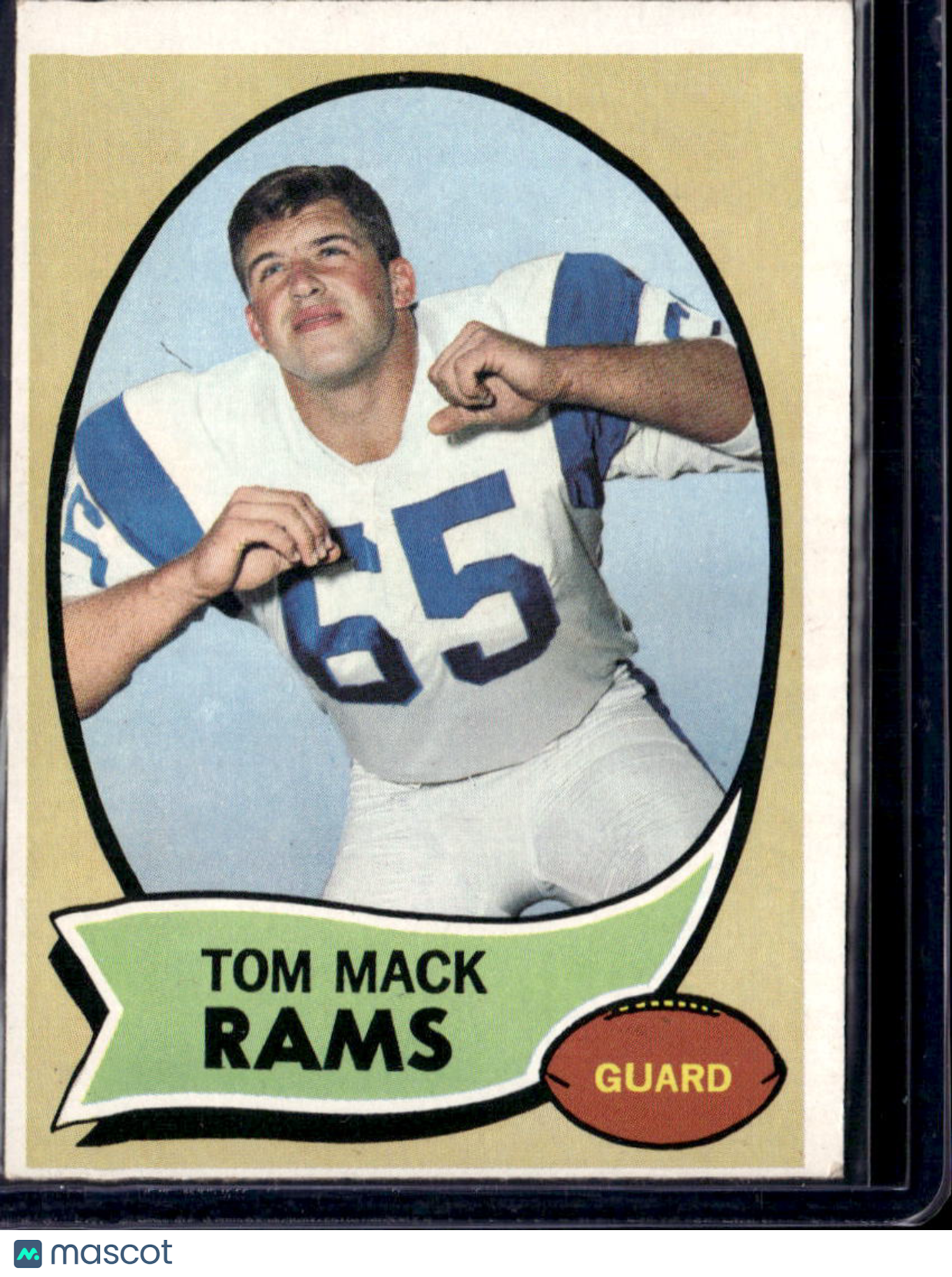 1970 Topps Tom Mack #151