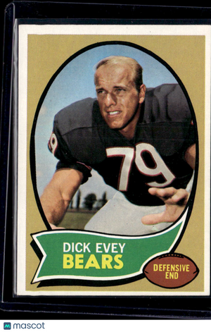 1970 Topps Dick Evey #106