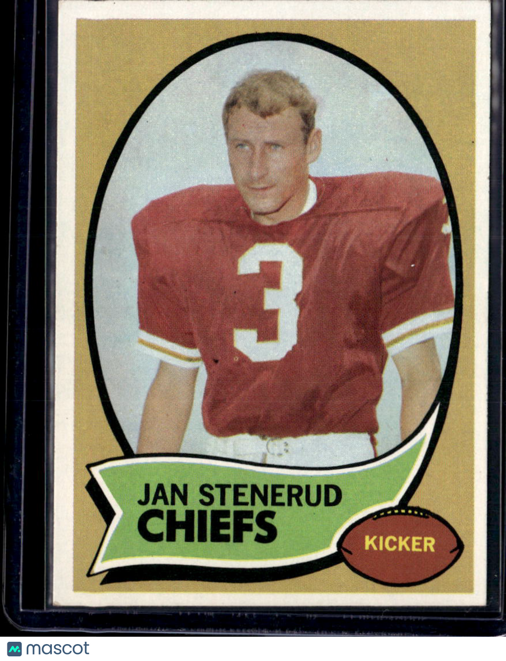 1970 Topps Jan Stenerud #25