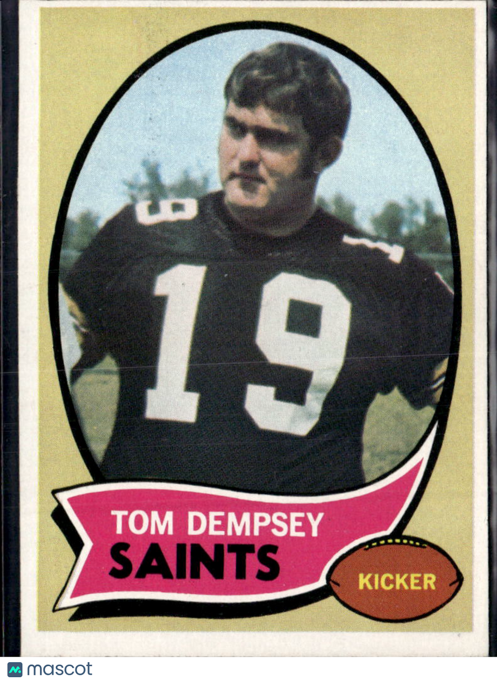 1970 Topps Tom Dempsey #140