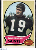 1970 Topps Tom Dempsey #140