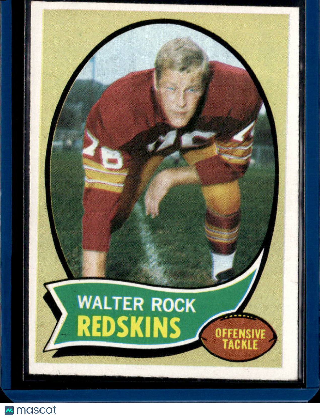1970 Topps Walter Rock #218