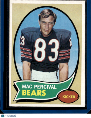 1970 Topps Mac Percival #256