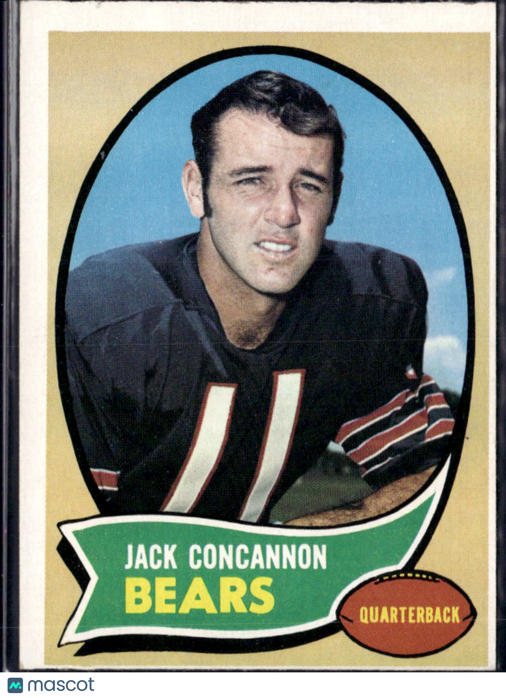 1970 Topps Jack Concannon #212