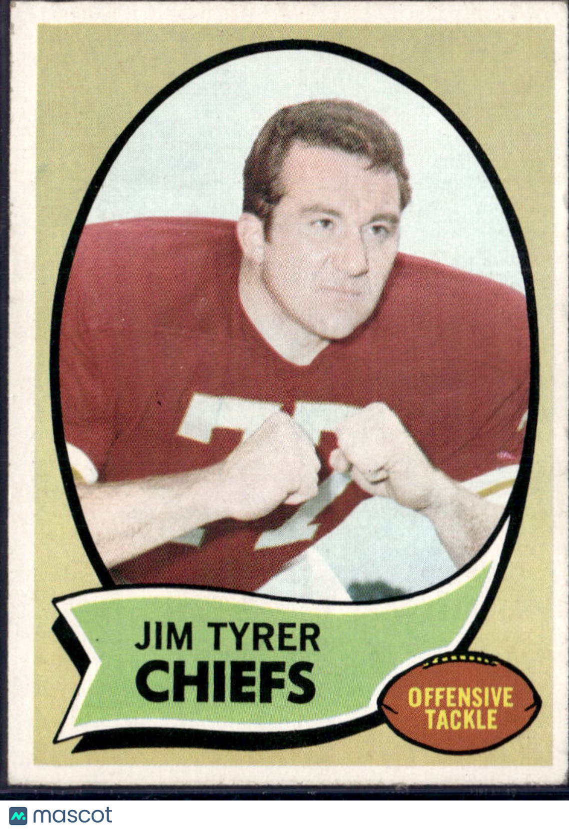 1970 Topps Jim Tyrer #263