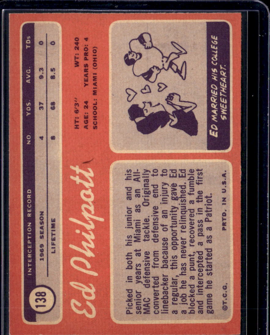 1970 Topps Ed Philpott #138