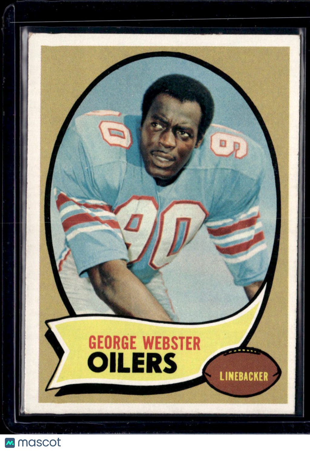 1970 Topps George Webster #120