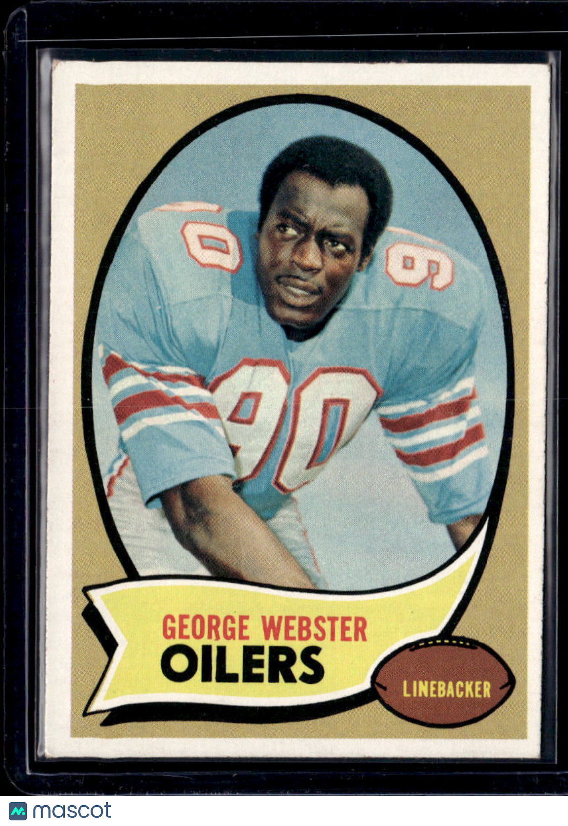 1970 Topps George Webster #120