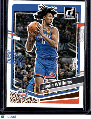 2023 Panini Donruss Jaylin Williams #178