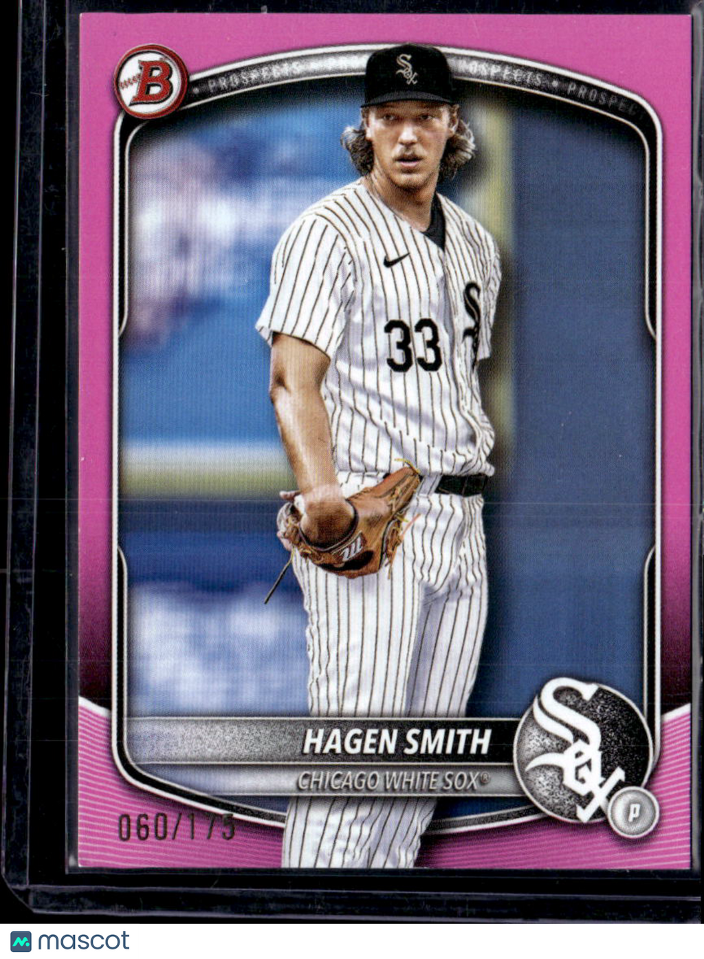 2025 Bowman Hagen Smith #BP-44 Pink /175