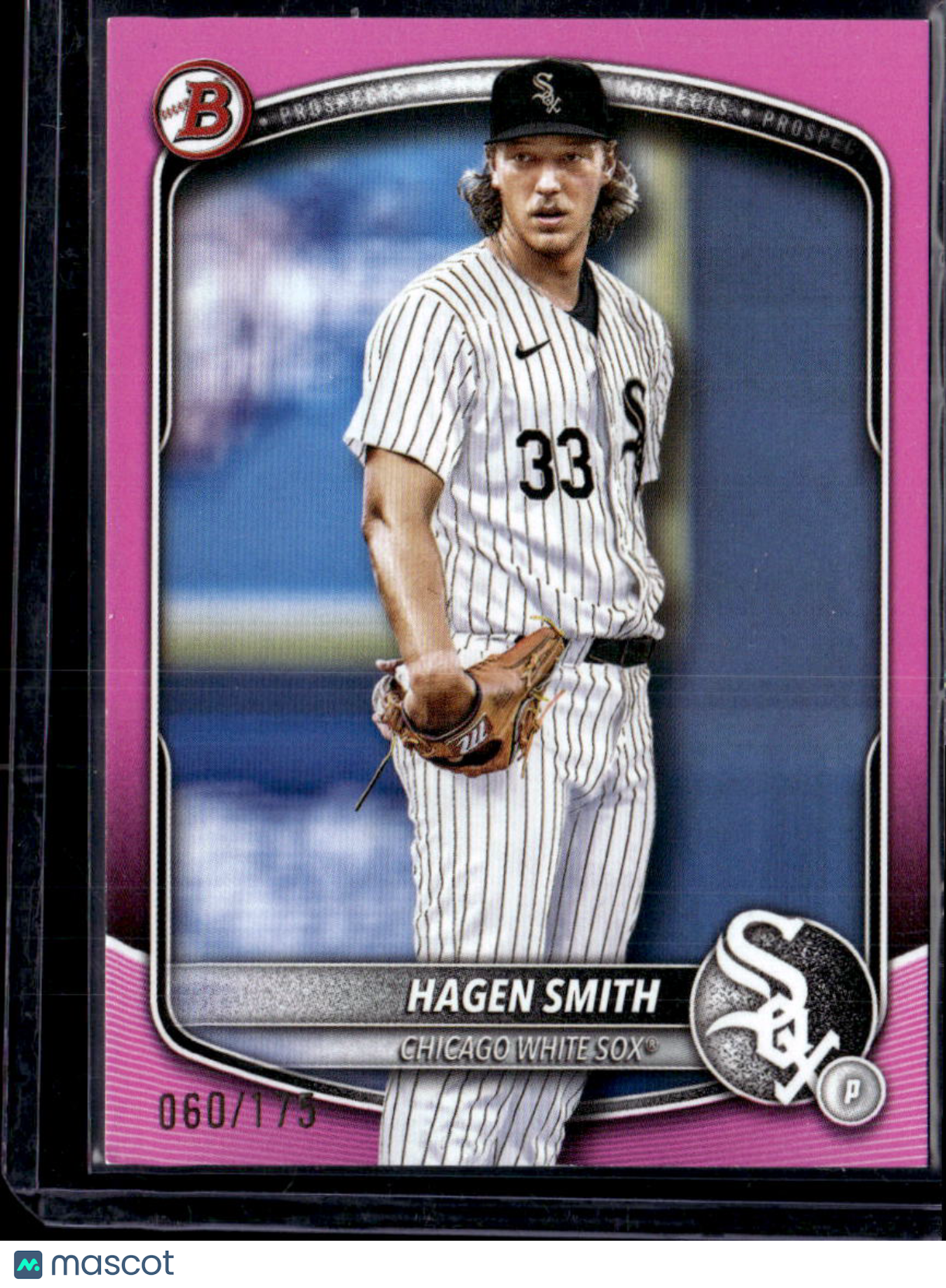 2025 Bowman Hagen Smith #BP-44 Pink /175