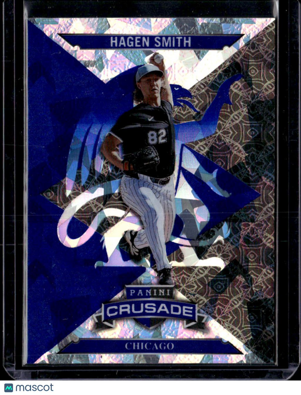 2025 Panini Crusade Hagen Smith #74 Blue Mosaic