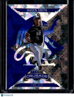 2025 Panini Crusade Hagen Smith #74 Blue Mosaic