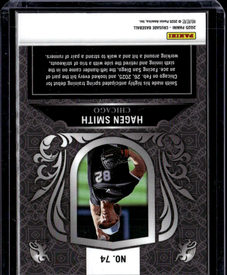 2025 Panini Crusade Hagen Smith #74 Blue Mosaic