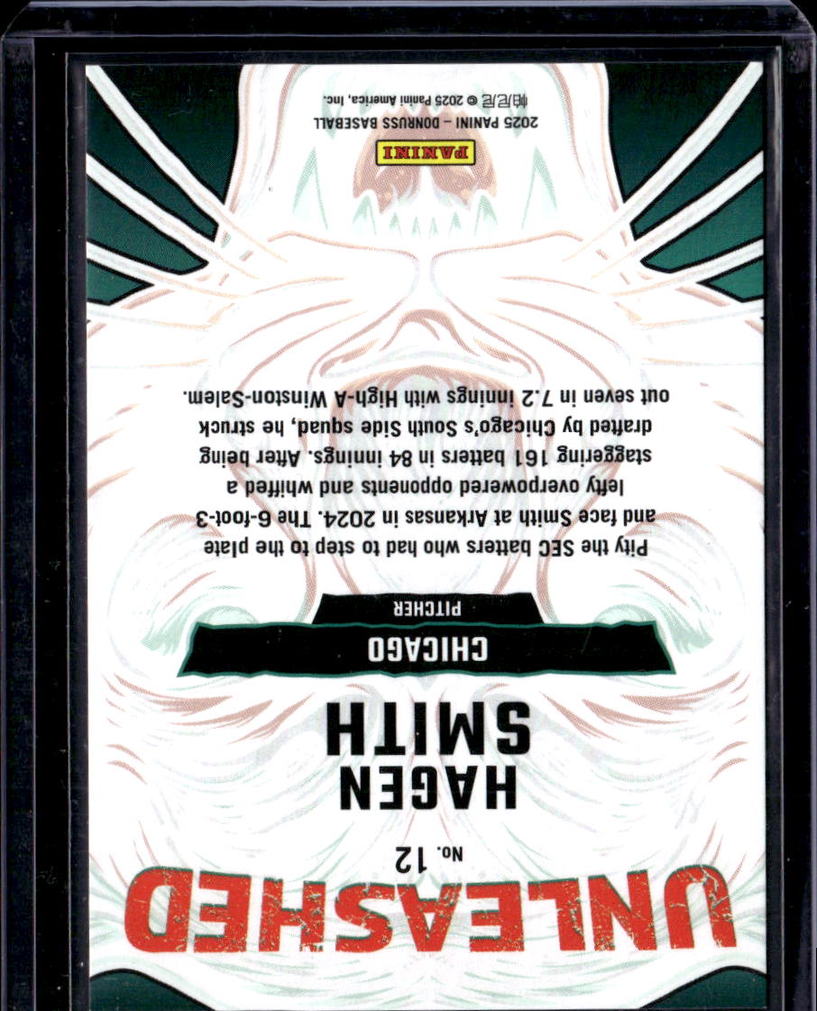 2025 Panini Donruss Unleashed Hagen Smith #12