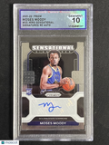 2021-22 Panini Prizm Moses Moody -MMO Signatures DSG 10 Panini Authentic Auto 10