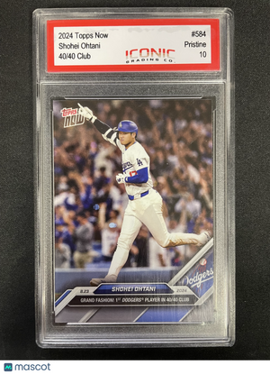 2024 Topps Now Shohei Ohtani #584 Iconic Grading Co 10