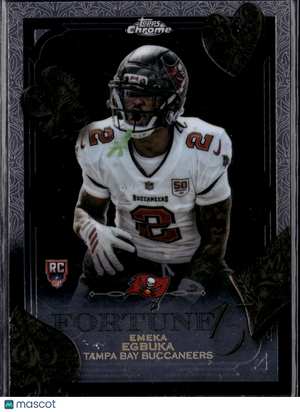 2025 Topps Chrome Football Emeka Egbuka #F15-21 RC