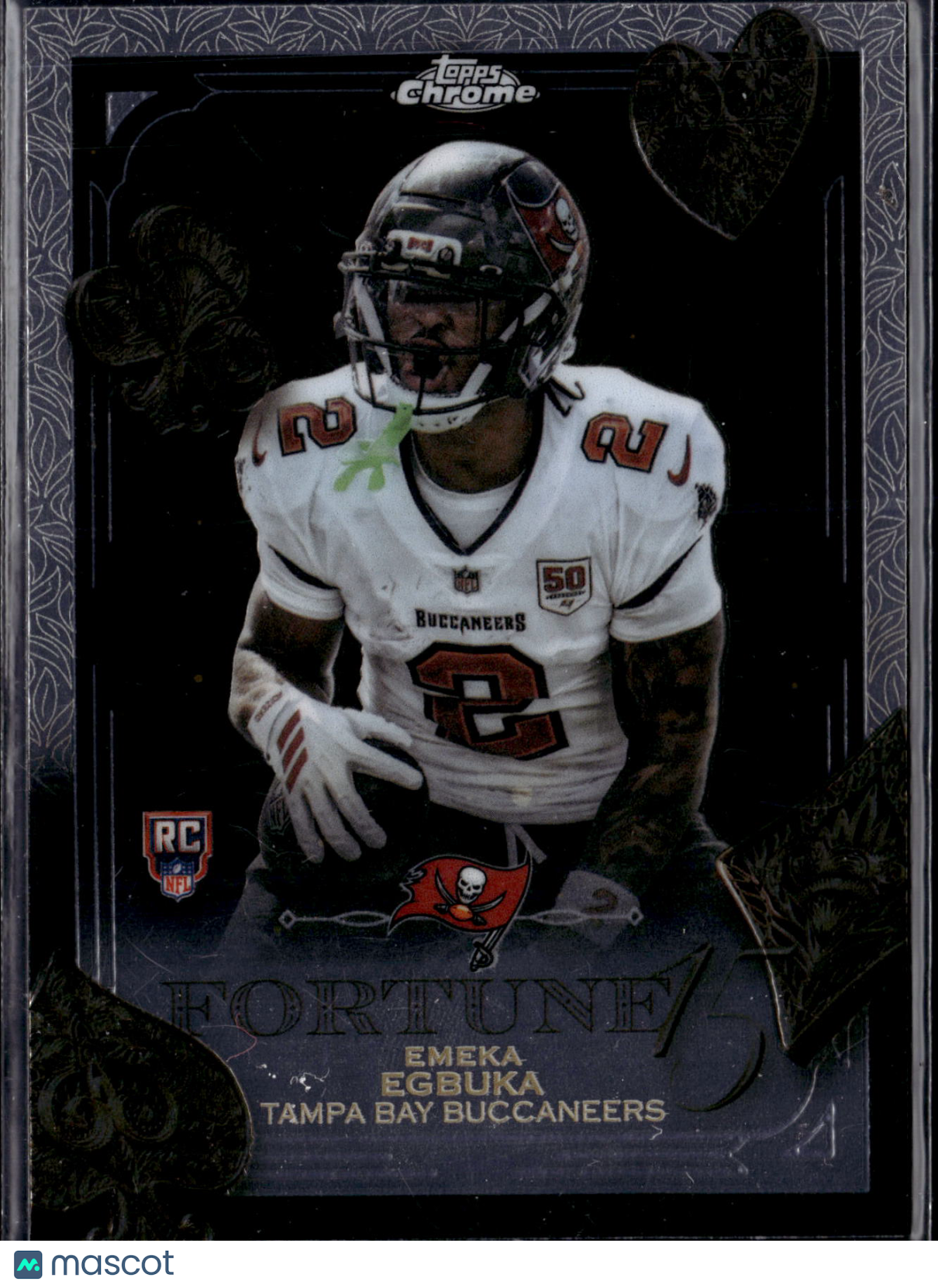 2025 Topps Chrome Football Emeka Egbuka #F15-21 RC