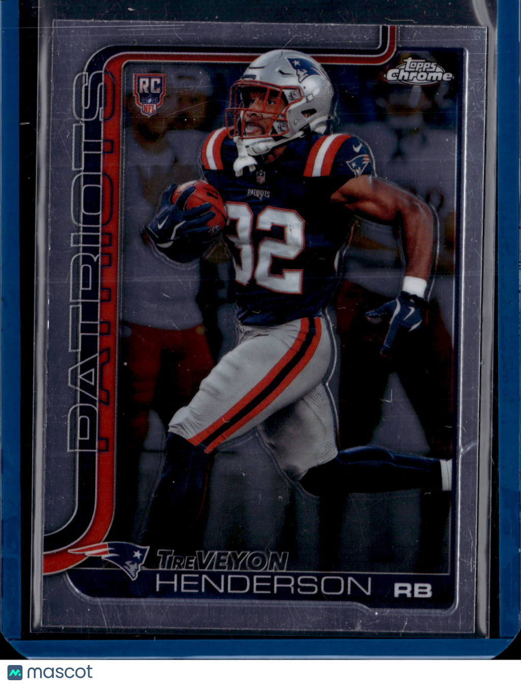 2025 Topps Chrome Football TreVeyon Henderson #328 RC
